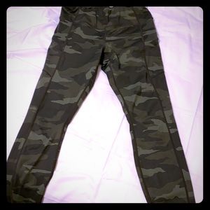 Athleta Camo Leggings